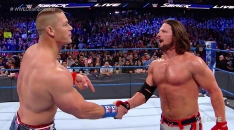 AJ Styles Thinks There’s No Harder Worker Than John Cena