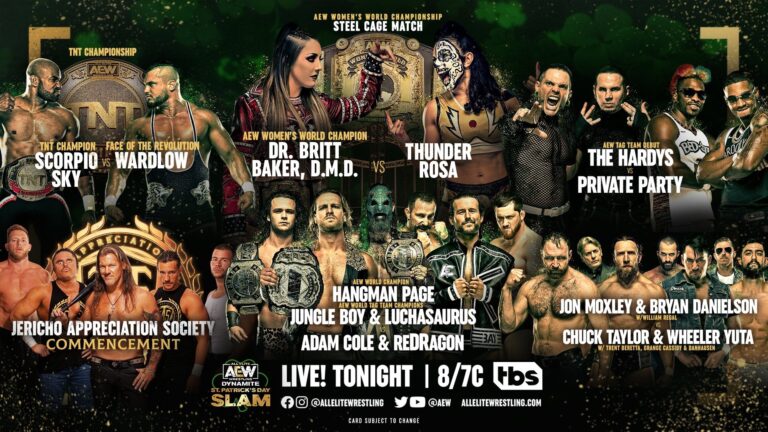 AEW DYNAMITE RESULTS & NOTES MAR 16 2022