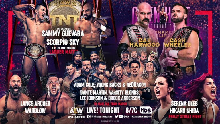 AEW DYNAMITE RESULTS & NOTES APR 27 2022
