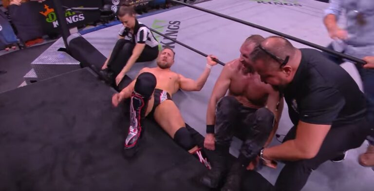 Bryan Danielson Claims Getting Trapped Between The Ring and Ramp Was Down To Being Old And Clumsy