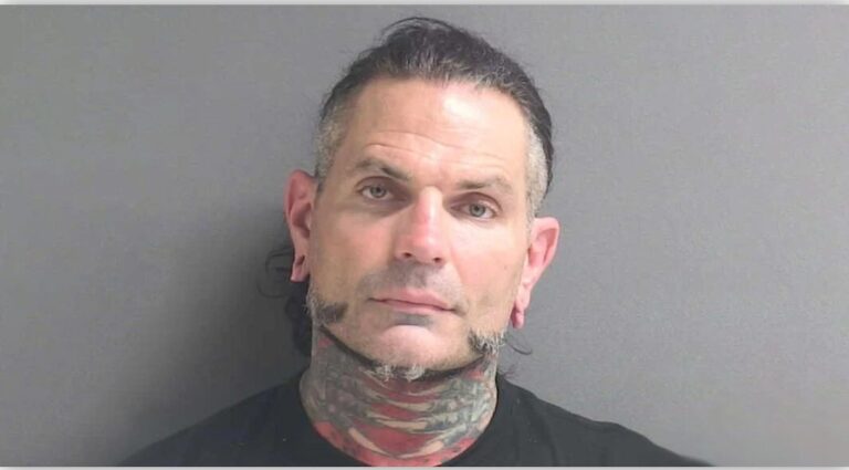 AEW’s Jeff Hardy Arrested On Multiple Charges Including DUI
