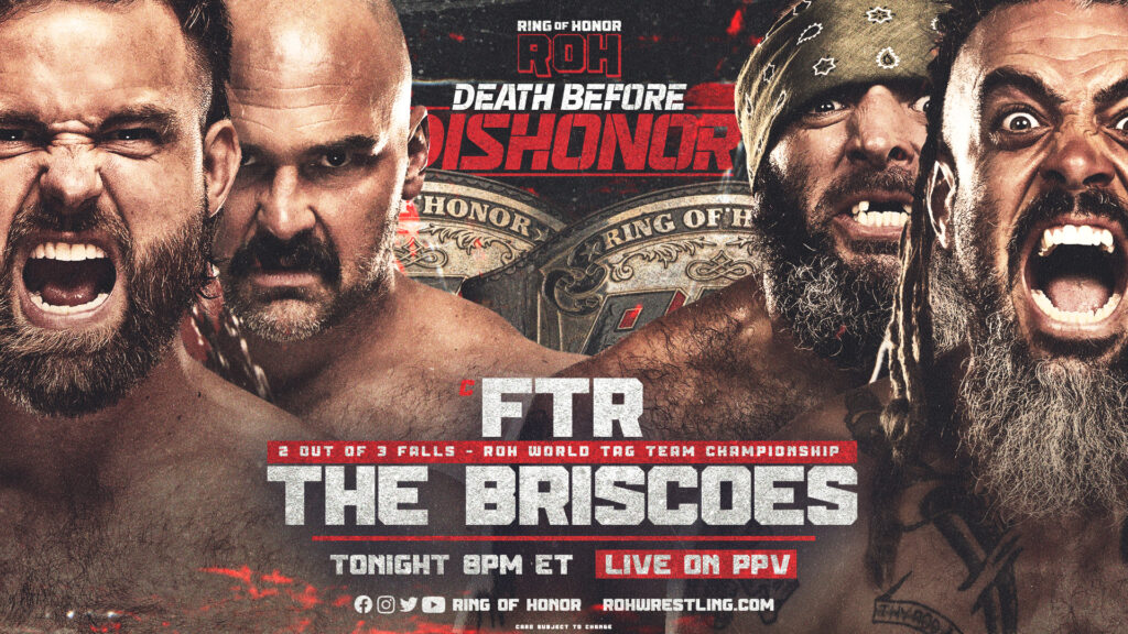 FTR Vs. The Briscoes (Death Before Dishonor) Match Review | Wrestle Purists | All Things Pro Wrestling