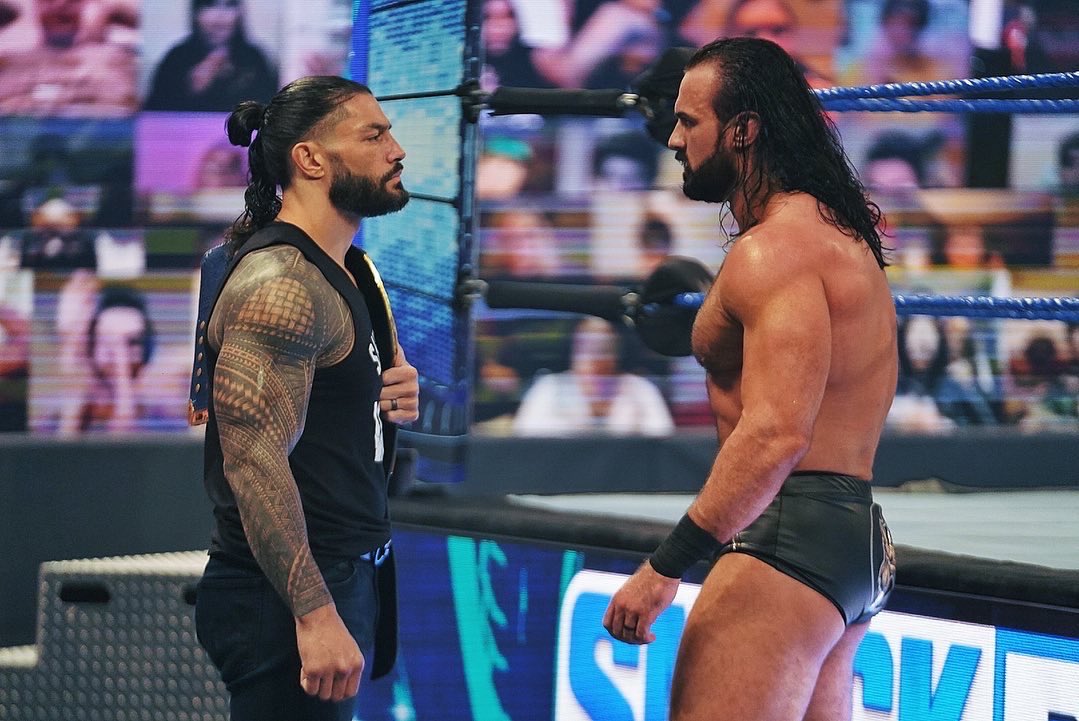 CLASH AT THE CASTLE 2022 - ROMAN REINGS VS DREW MCINTYRE