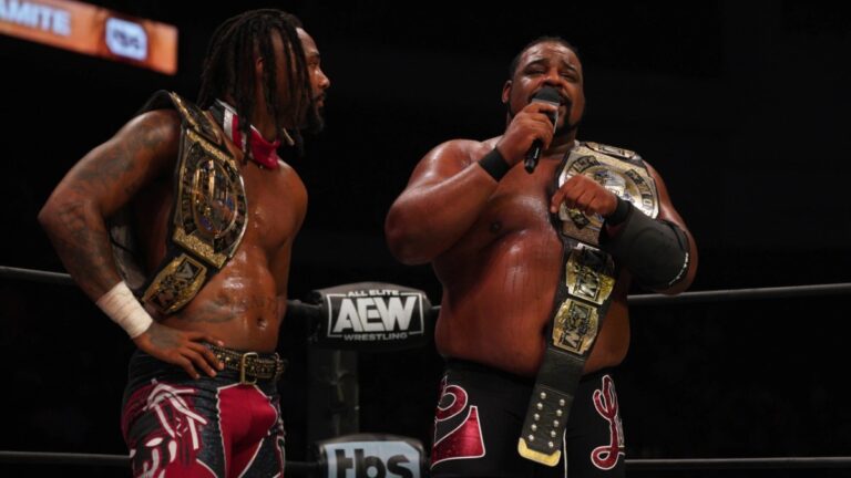 Swerve Strickland & Keith Lee Winning AEW Tag Titles Had Been Planned For A While