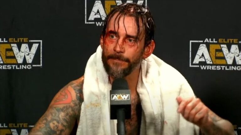 Rumoured Altercation After CM Punks Comments At AEW All Out Media Scrum