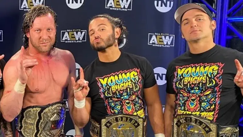 The Elite Kenny Omega Young Bucks Matt Nick Jackson