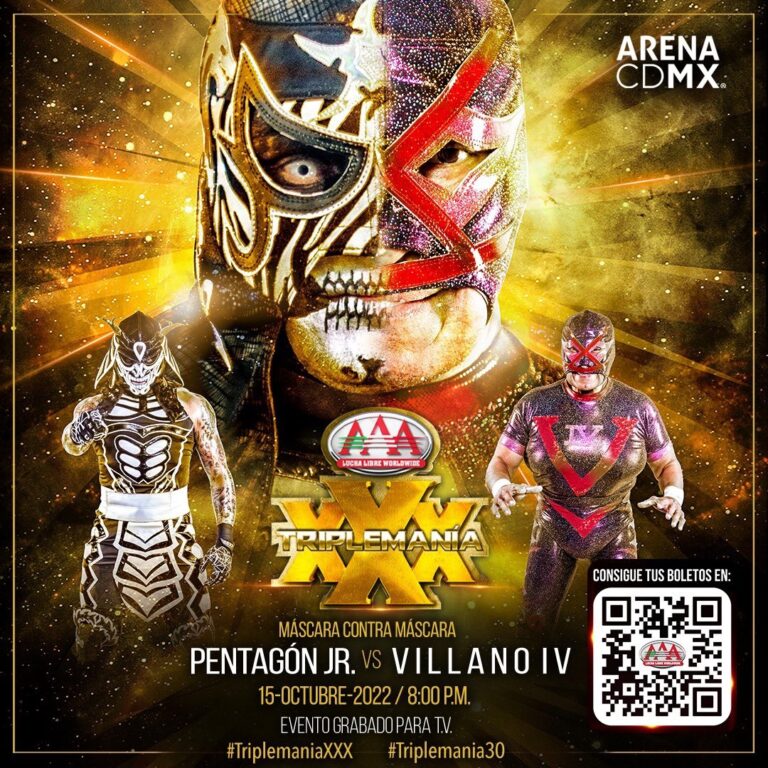 Pentagon Jr vs Villano IV: Mascara contra Mascara