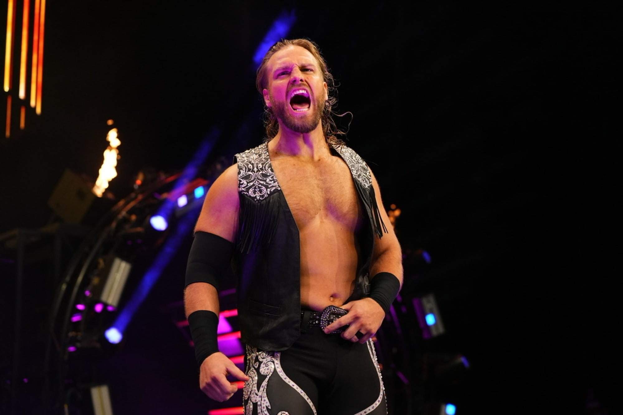 Hangman Adam Page Injured During AEW Dynamite Main Event ...