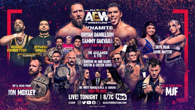 AEW DYNAMITE RESULTS & NOTES NOV 9 2022