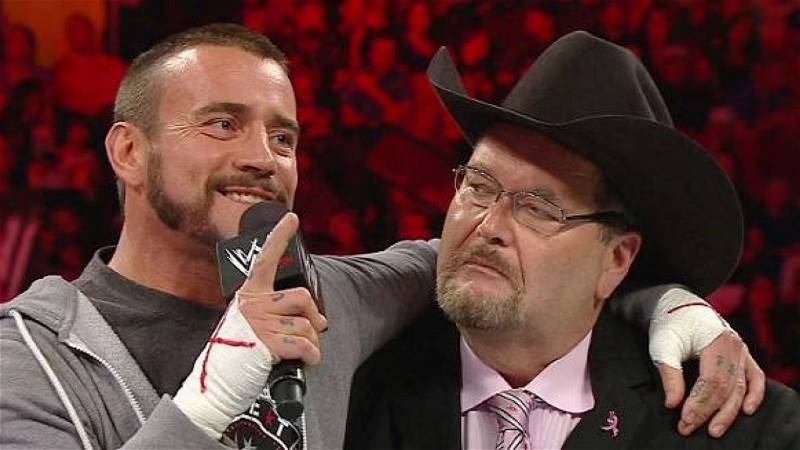 CM Punk Jim Ross