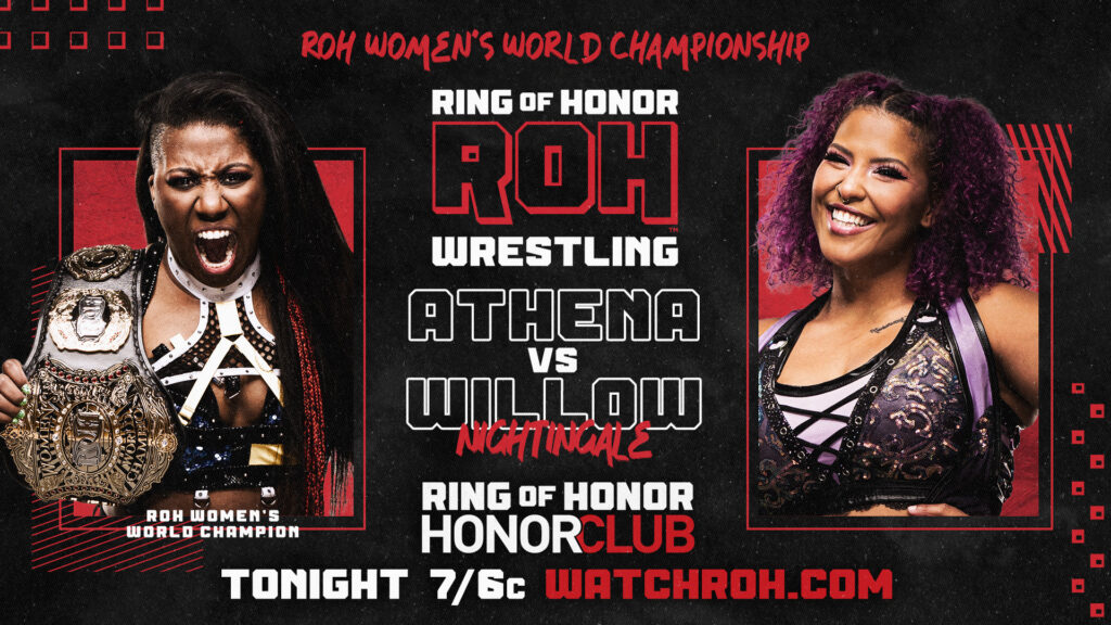 Athena Vs. Willow Nightingale (ROH On Match Review