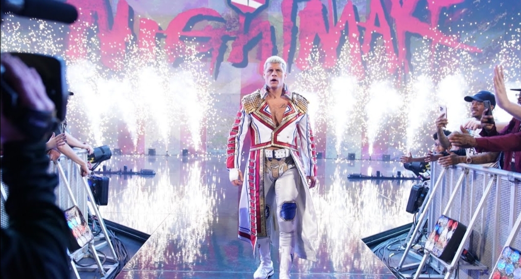 Cody Rhodes makes his explosive entrance at WrestleMania: WrestleMania 39  Sunday Highlights