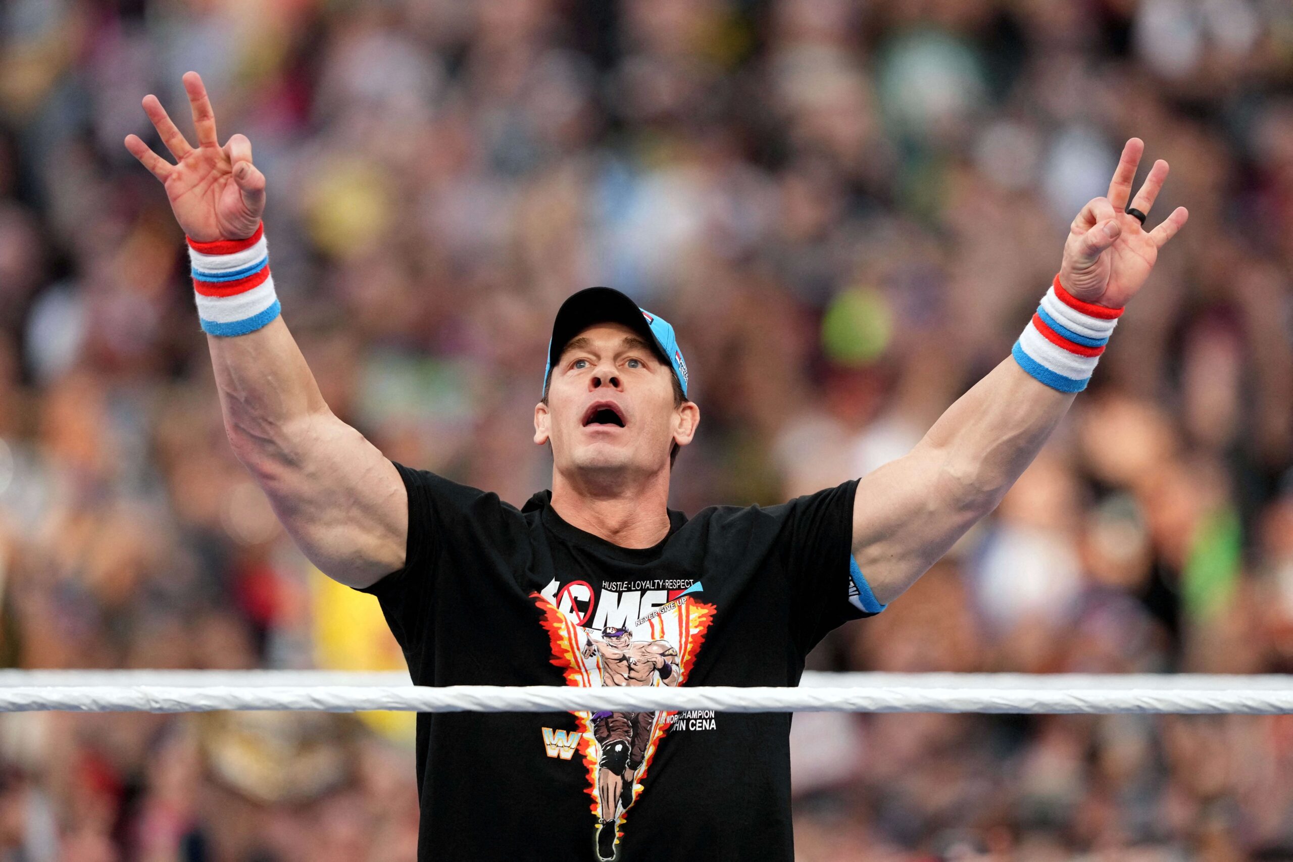 WWE Smackdown John Cena vs Baron Corbin: Now buy WWE Smackdown winner John  Cena's fashion apparel and merchandise online! | India.com