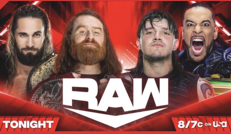 WWE MONDAY NIGHT RAW RESULTS & NOTES JULY 31ST 2023