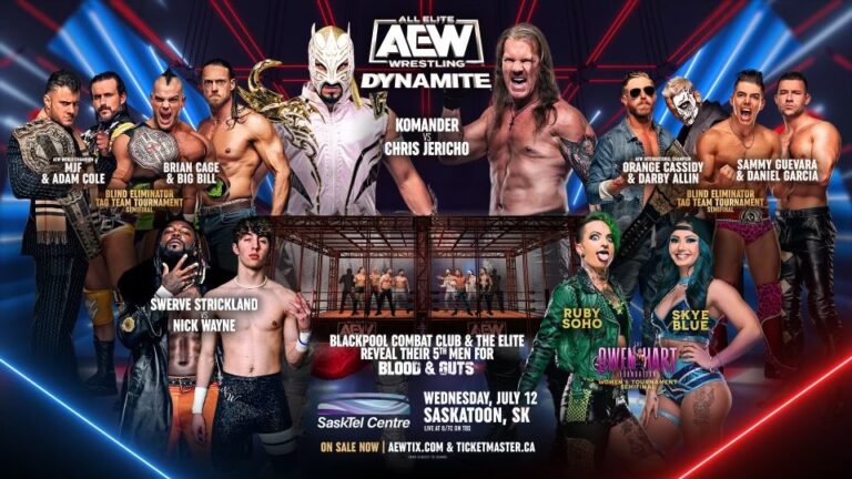 AEW DYNAMITE RESULTS & NOTES JULY 12 2023