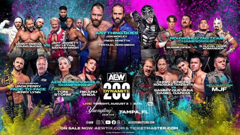 AEW DYNAMITE RESULTS & NOTES AUGUST 2 2023