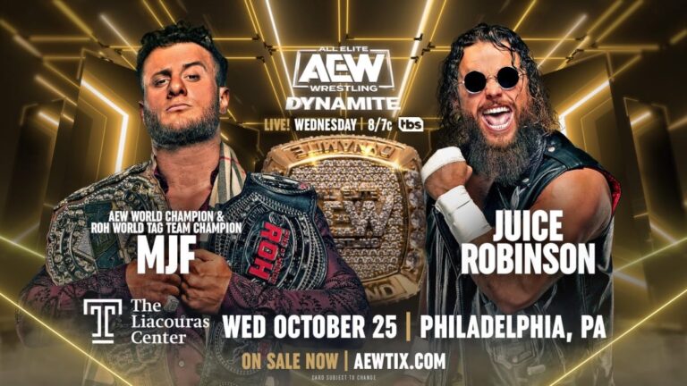 AEW DYNAMITE RESULTS & NOTES OCTOBER 25 2023