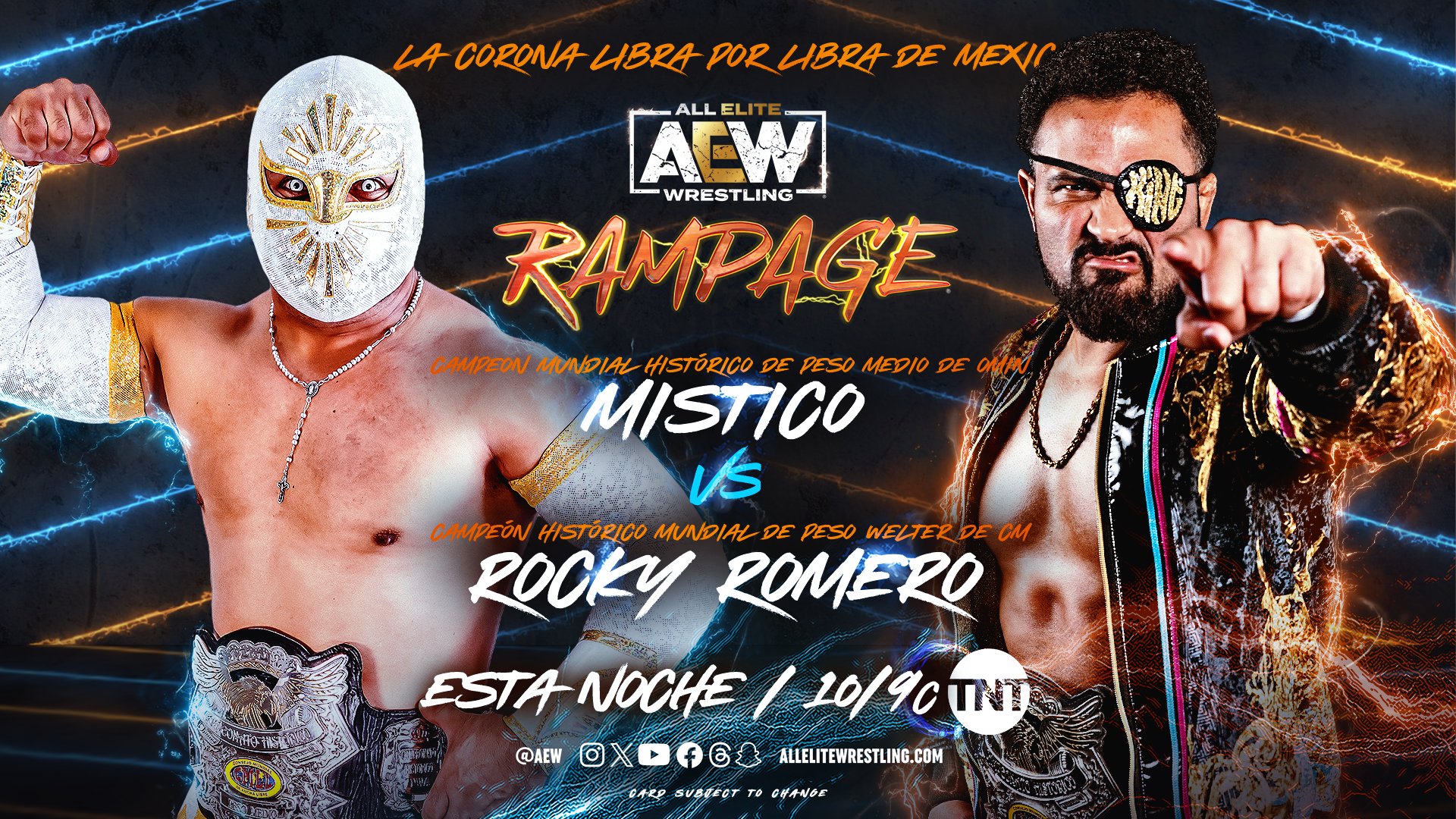 AAA Mega Championship Match Set For Next Week's AEW Rampage