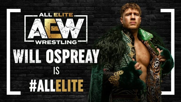 Will Ospreay Officially Signs With All Elite Wrestling, Reportedly A Multi-Year Deal