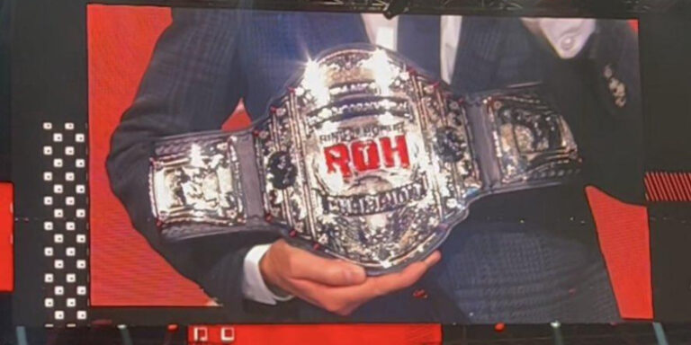 Tony Khan Reveals New ROH Women’s TV Championship At Taping