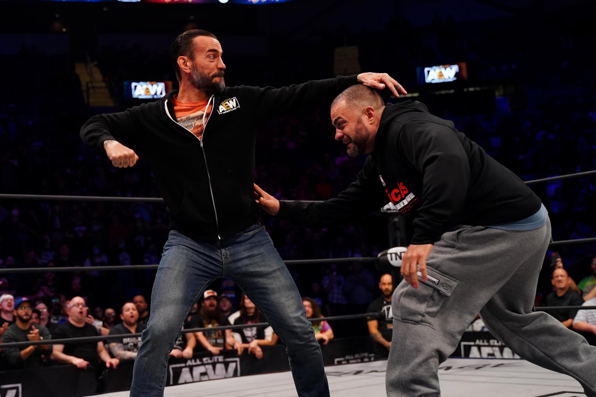 Eddie Kingston CM Punk