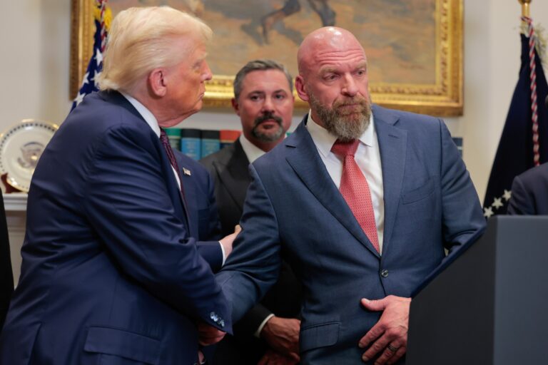Triple H Praises Donald Trump For His Charisma, Says He Was “Very Good” In The World Of WWE