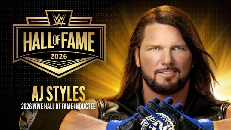 AJ Styles Reacts To Being Told Of His WWE Hall Of Induction, Says He Feels Grateful And Blessed
