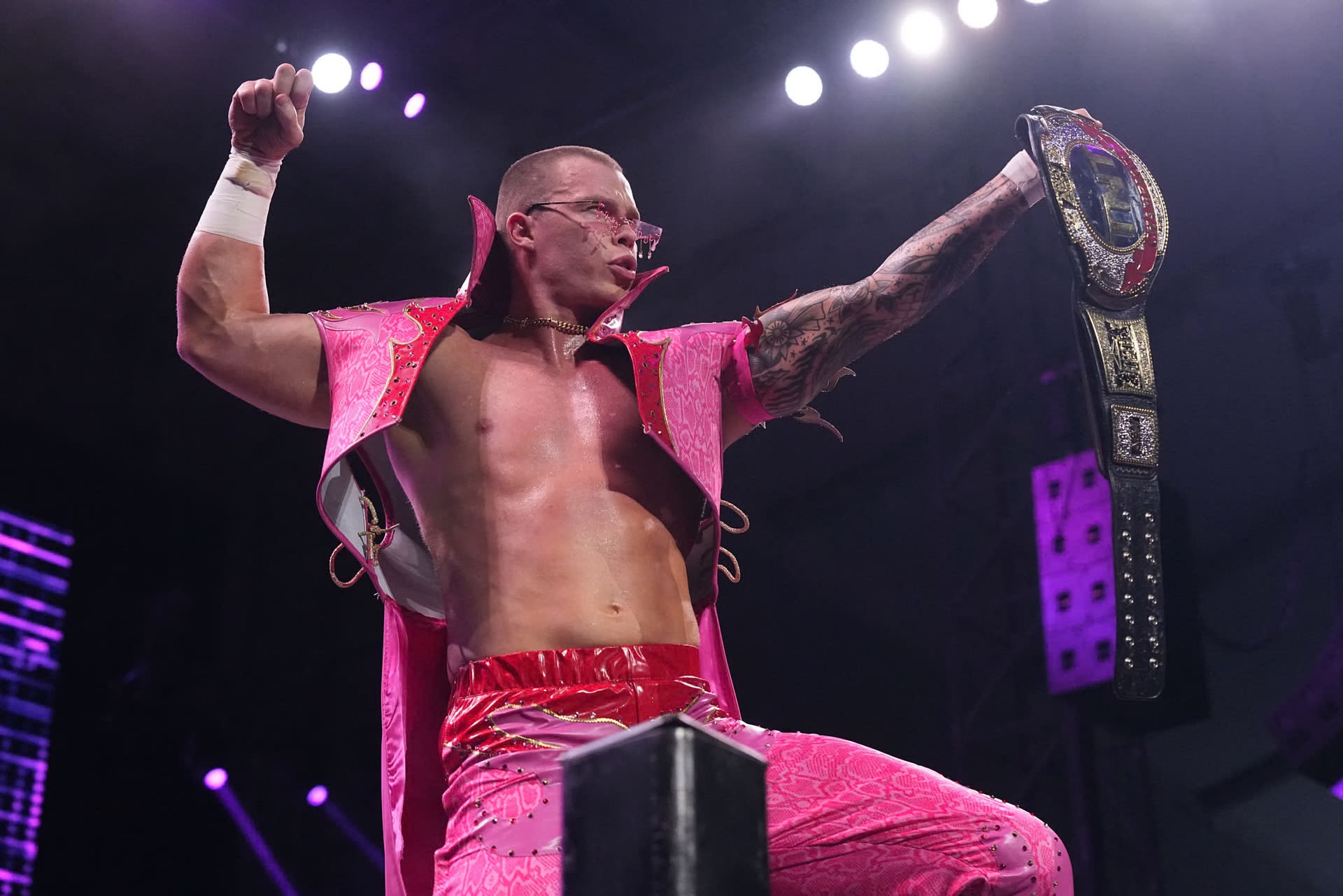 Kyle Fletcher Reportedly In A Walking Boot Following AEW Collision