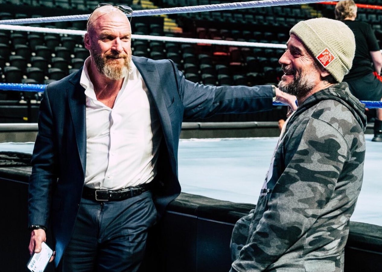 CM Punk Discusses Making Peace With Triple H