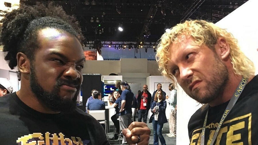 Austin Creed and Kenny Omega