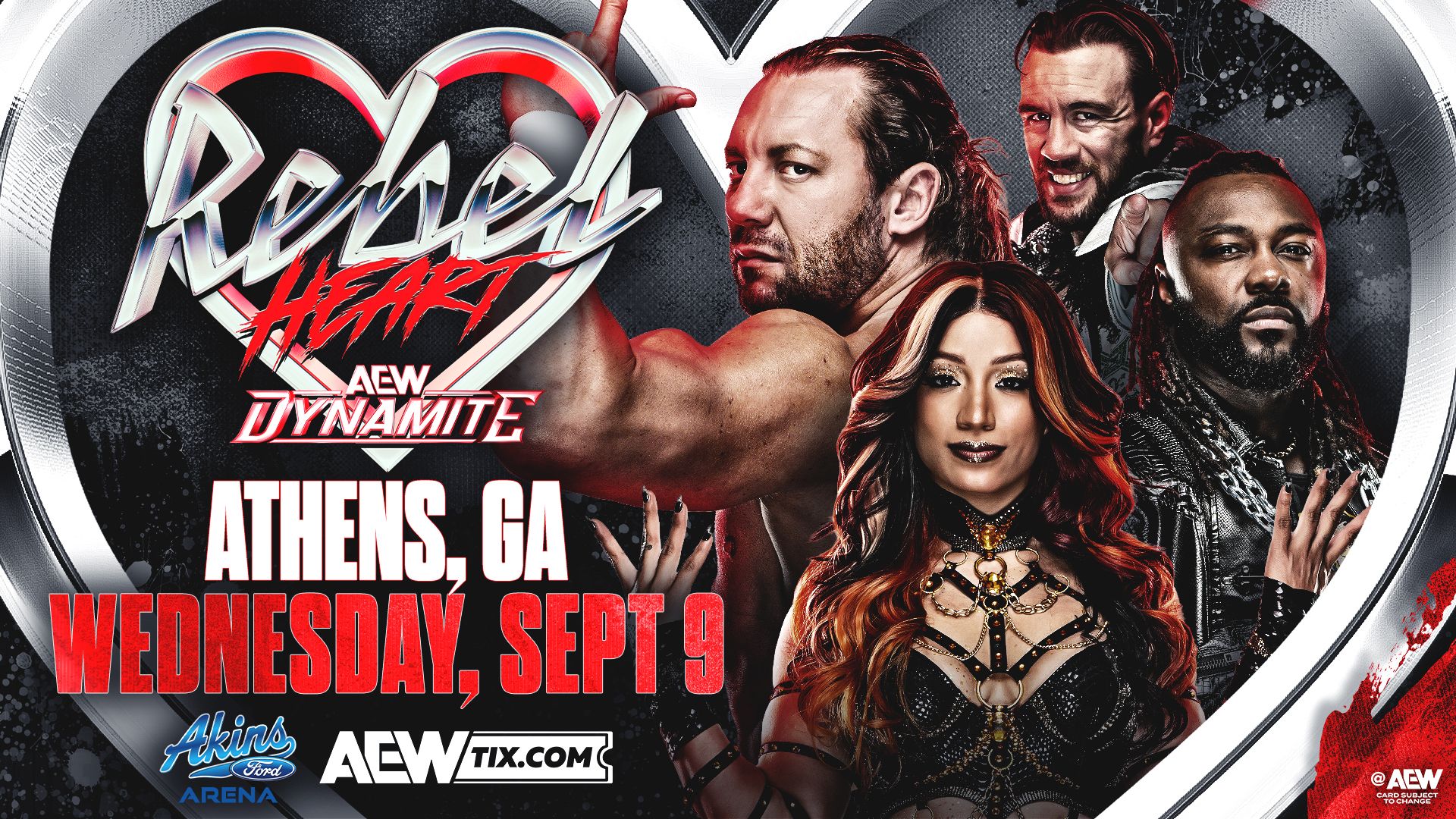 AEW Dynamite To Have “Rebel Heart” Special In September