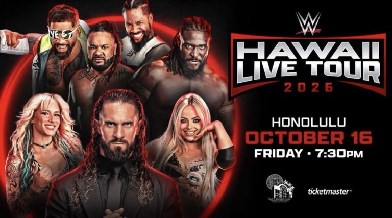 WWE Announces Hawaii Return For The First Time Since 2019