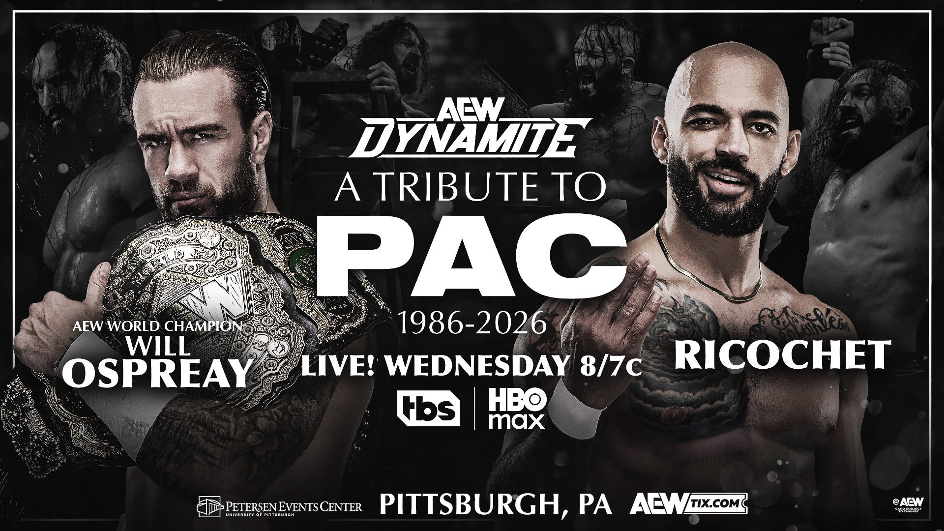 AEW Dynamite Reveals Special PAC Tribute Main Event