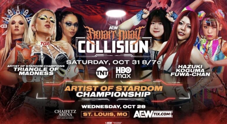 Artist Of Stardom Title Match Set For October 31 AEW Collision
