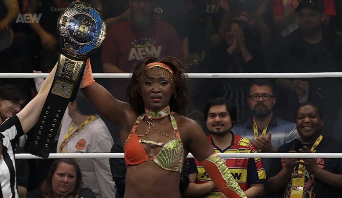 Queen Aminata Wins AEW TBS Championship