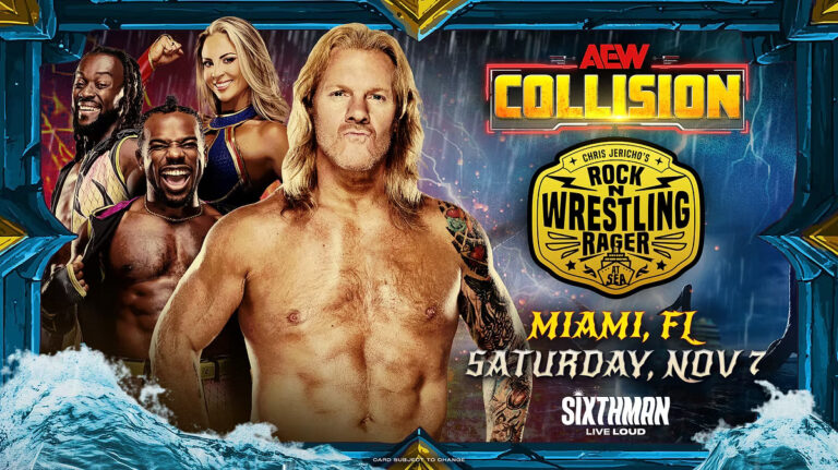 AEW Collision Will Be On The Jericho Cruise Next Month